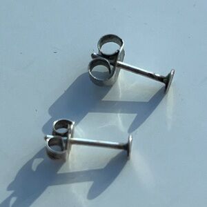Kathleen Whitaker 3mm Silver Stud Earrings